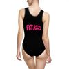 ASS FAT BLACK One-Piece Swimsuit