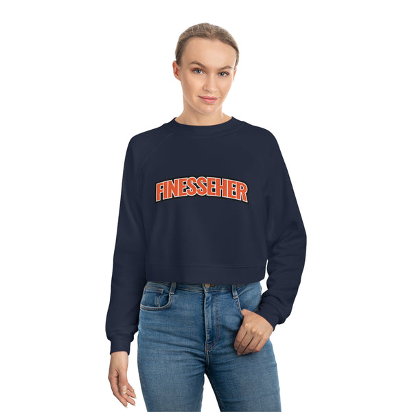 Finesseher Women's Cropped Fleece Pullover