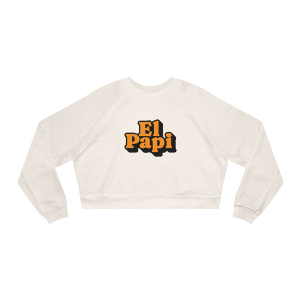 El Papi Women's Cropped Fleece Pullover