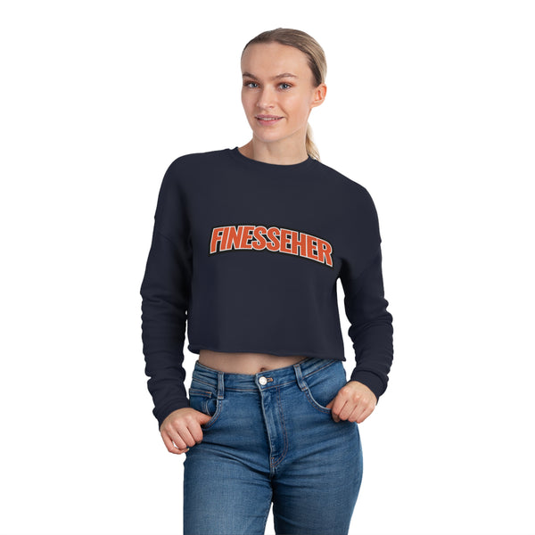 Finesseher Women's Cropped Sweatshirt