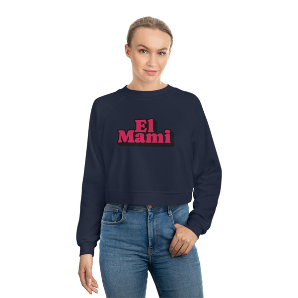 El Mami Women's Cropped Fleece Pullover