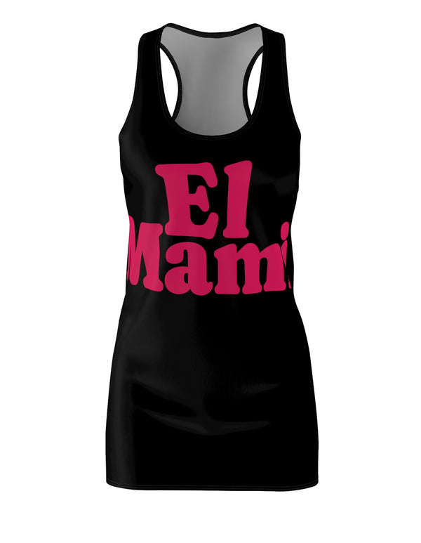 El Mami Women's Cut & Sew Racerback Dress (AOP)