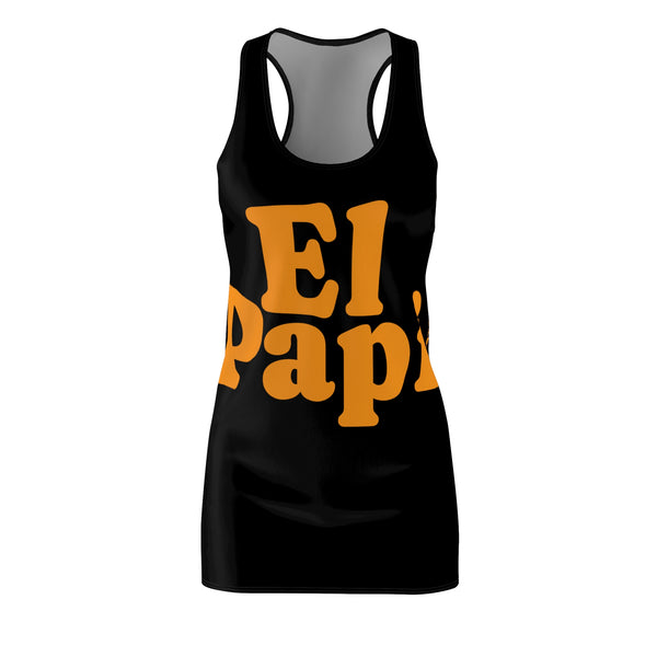 El Papi Women's Cut & Sew Racerback Dress (AOP)