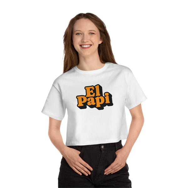 El Papi Champion Women's Heritage Cropped T-Shirt