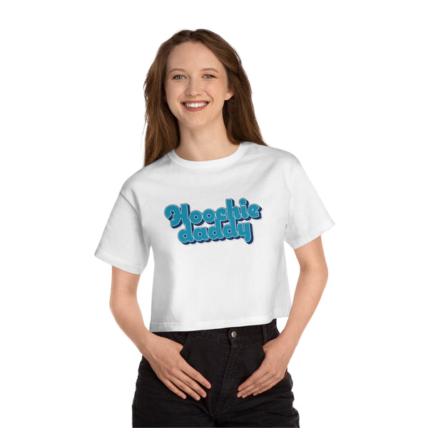 Hoochie Daddy Champion Women's Heritage Cropped T-Shirt