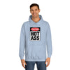 Caution Hot Ass  Unisex College Hoodie