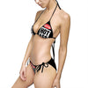 Caution Hot Ass Women's Bikini Swimsuit (AOP)