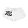 Sock on a Cock Women's Relaxed Shorts (AOP)