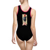 Sock on a Cock Women's Classic One-Piece Swimsuit (AOP)