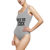 Sock on a Cock Women's Classic One-Piece Swimsuit (AOP)