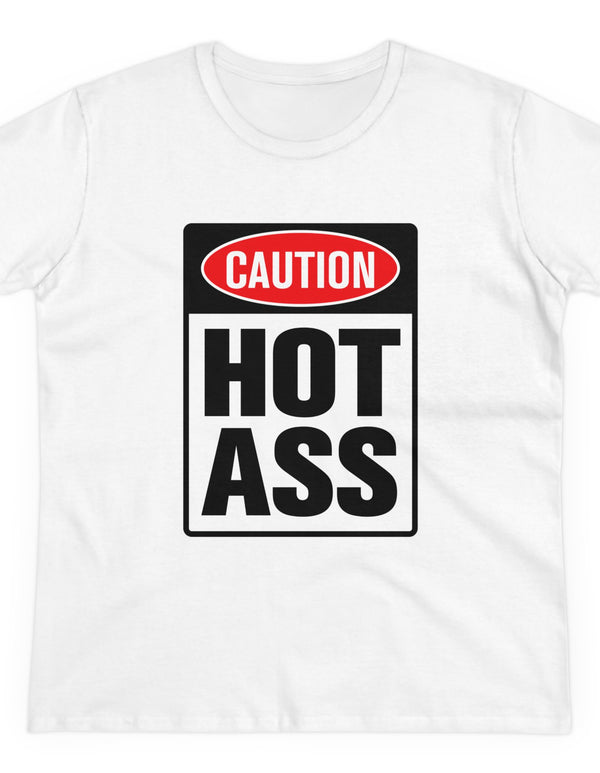 Women's Midweight Cotton Tee Hot Ass