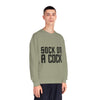 Sock on a Cock Unisex NuBlend® Crewneck Sweatshirt