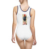 Sock on a Cock Women's Classic One-Piece Swimsuit (AOP)