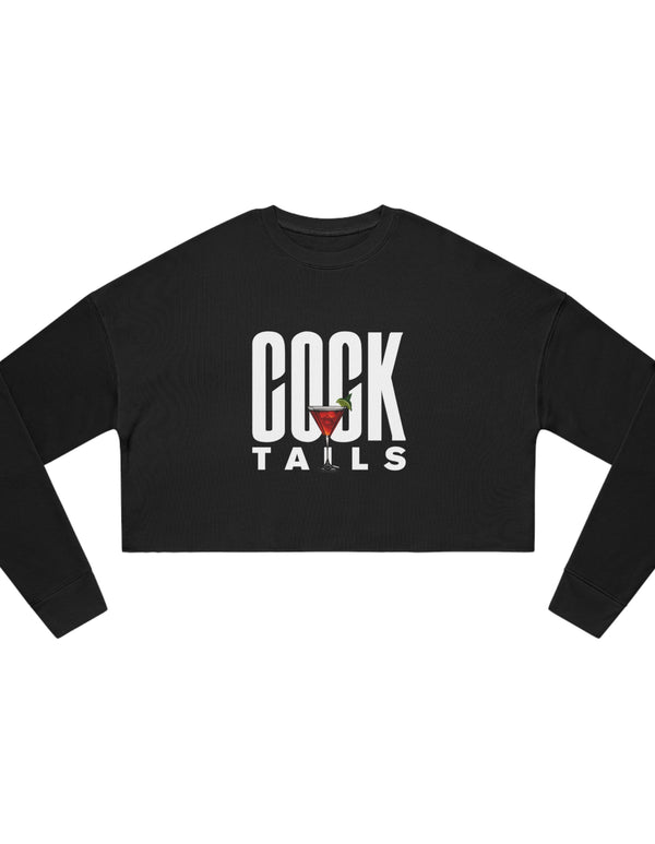 COCKtail Women's Cropped Sweatshirt