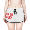 Sock on a Cock Women's Relaxed Shorts (AOP)