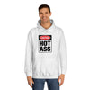 Caution Hot Ass  Unisex College Hoodie