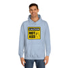 Caution Hot Ass  Unisex College Hoodie