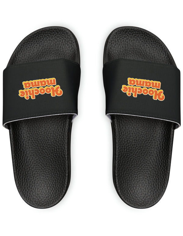 Hoochie Mama BLACK Slide Sandals