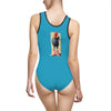 Sock on a Cock Women's Classic One-Piece Swimsuit (AOP)