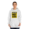 Caution Hot Ass  Unisex College Hoodie