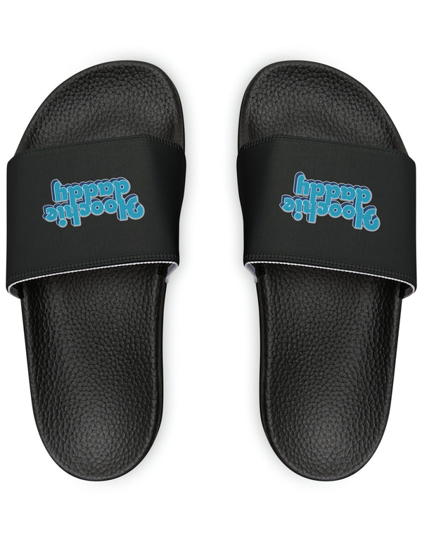 Hoochie Daddy BLACK Slide Sandals