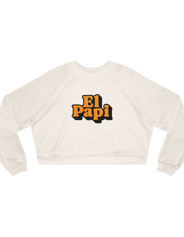 El Papi Women's Cropped Fleece Pullover