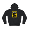 Caution Hot Ass  Unisex College Hoodie