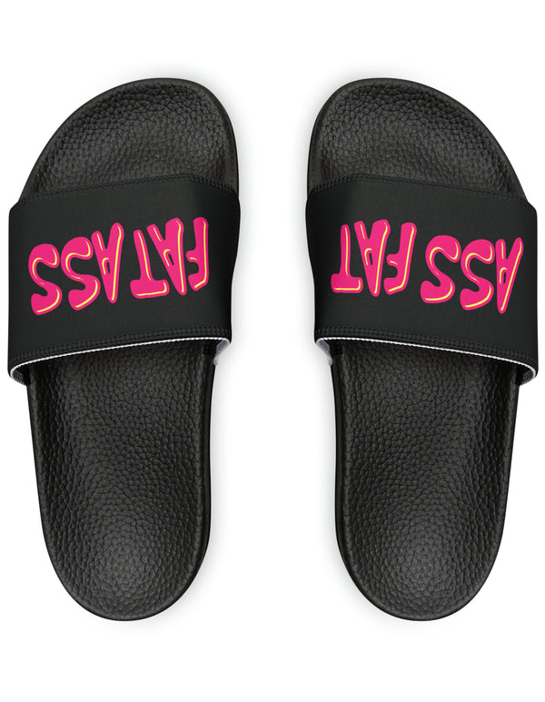 ASS FAT BLACK Slide Sandals