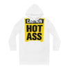 Caution Hot Ass Women's Hoodie Dress (AOP)