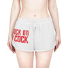 Sock on a Cock Women's Relaxed Shorts (AOP)