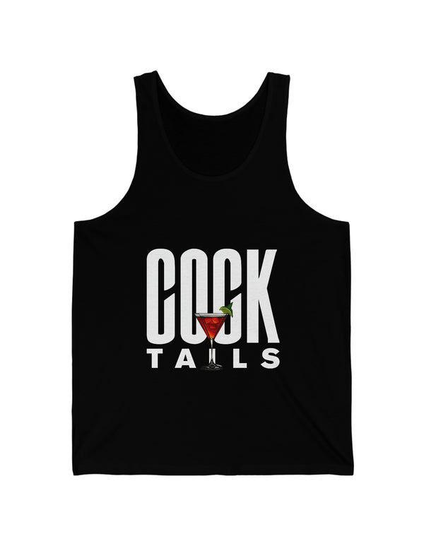 COCKtail Unisex Jersey Tank