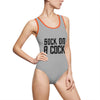 Sock on a Cock Women's Classic One-Piece Swimsuit (AOP)