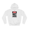 Caution Hot Ass  Unisex College Hoodie