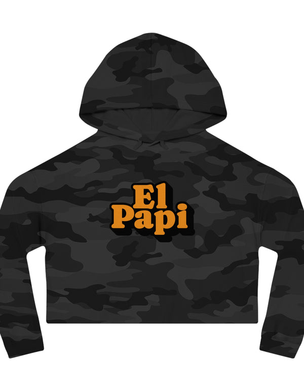 El Papi Women’s Cropped Hooded Sweatshirt