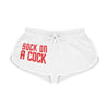 Sock on a Cock Women's Relaxed Shorts (AOP)