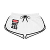 Caution Hot Ass Women's Relaxed Shorts (AOP)