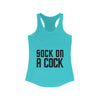 Sock on a Cock Women's Ideal Racerback Tank