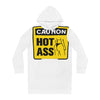 Caution Hot Ass Women's Hoodie Dress (AOP)