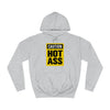 Caution Hot Ass  Unisex College Hoodie