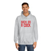 Sock on a Cock Unisex College Hoodie