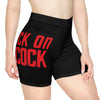 Sock on a Cock Women's Biker Shorts (AOP)