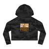 Grab them by the Pussy Women’s Cropped Hooded Sweatshirt