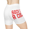 Sock on a Cock Women's Biker Shorts (AOP)