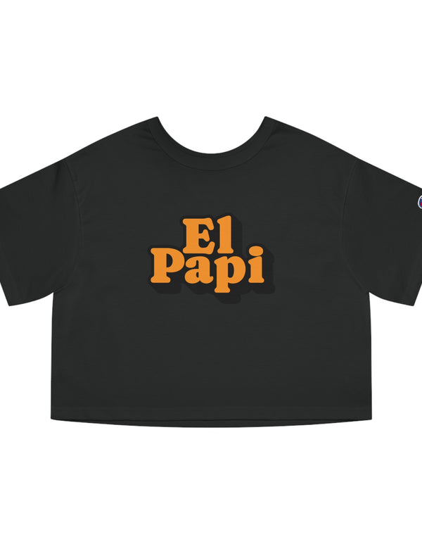 El Papi Champion Women's Heritage Cropped T-Shirt