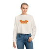 Hoochie Mama  Women's Cropped Fleece Pullover