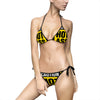 Caution Hot Ass Women's Bikini Swimsuit (AOP)