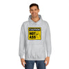 Caution Hot Ass  Unisex College Hoodie