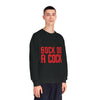 Sock on a Cock Unisex NuBlend® Crewneck Sweatshirt