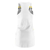 Caution Hot Ass Women's Cut & Sew Racerback Dress (AOP)