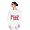 Sock on a Cock Unisex NuBlend® Crewneck Sweatshirt